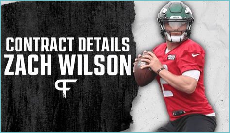 Zach Wilson contract, salary and net worth explored